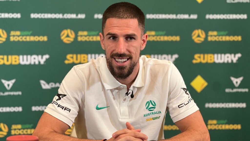 Milos Degenek | Press Conference | Mexico v Australia
