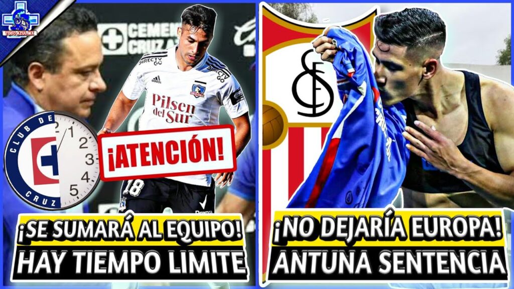 ¡LO SUMARÁN AL EQUIPO! CRUZ AZUL TOMARÍA DECISIÓN EL 13 - URIEL ANTUNA NO QUERIA DEJAR EUROPA