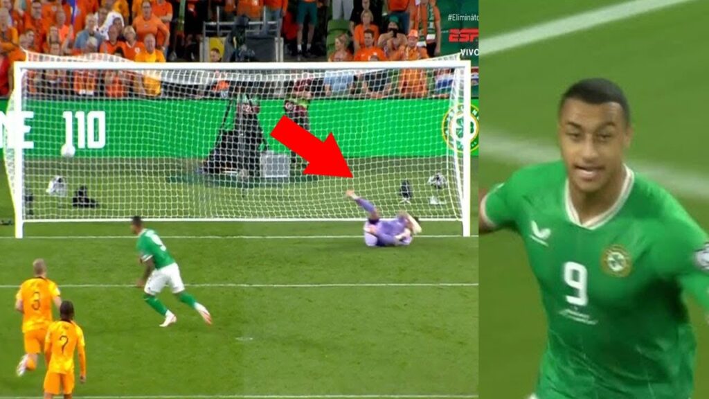 Adam Idah Penalty Goal Vs Netherlands 💥