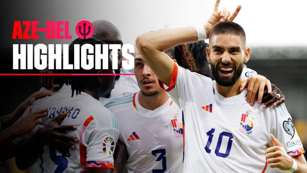 Azerbaijan 0-1 Belgium | #REDDEVILS | European Qualifiers