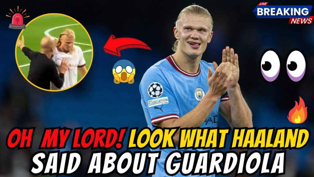 🚨NO WAY! I CAN'T BELIEVE HAALAND SAID THIS ABOUT PEP GUARDIOLA! PEP WILL PUNISH HIM! MAN CITY NEWS!