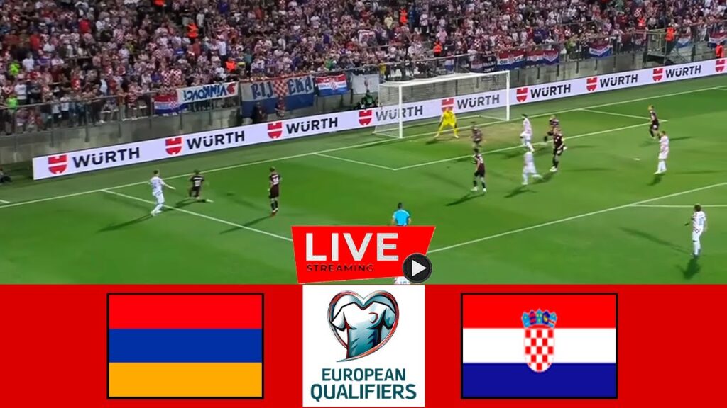 🔴[UŽIVO] Armenija protiv Hrvatske | Kvalifikacije za UEFA EURO 2024. | Streaming cijele utakmice