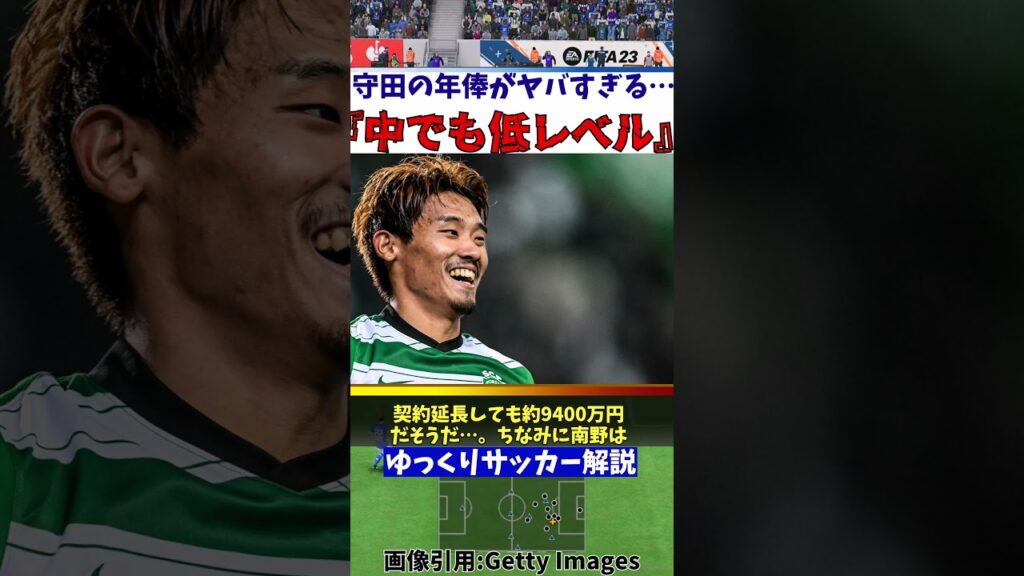 【サッカー日本代表】スポルティング守田の年俸がヤバすぎる…【ゆっくりサッカー解説】#shorts #サッカー #ゆっくりサッカー解説