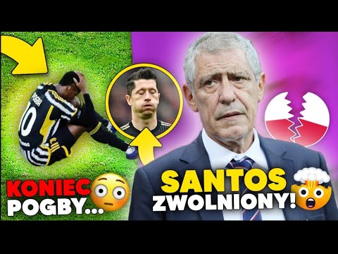 OSTRO... Fernando Santos ZWOLNIONY?! 🤯 Paul Pogba na DOPINGU! KONIEC KARIERY?