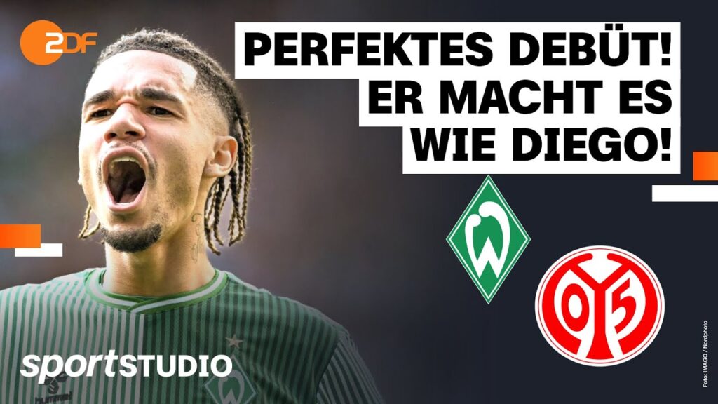 Werder Bremen – 1. FSV Mainz 05 | Bundesliga, 3. Spieltag Saison 2023/24 | sportstudio Werder Bremen – 1. FSV Mainz 05 | Bundesliga, 3. Spieltag Saison 2023/24 | sportstudio