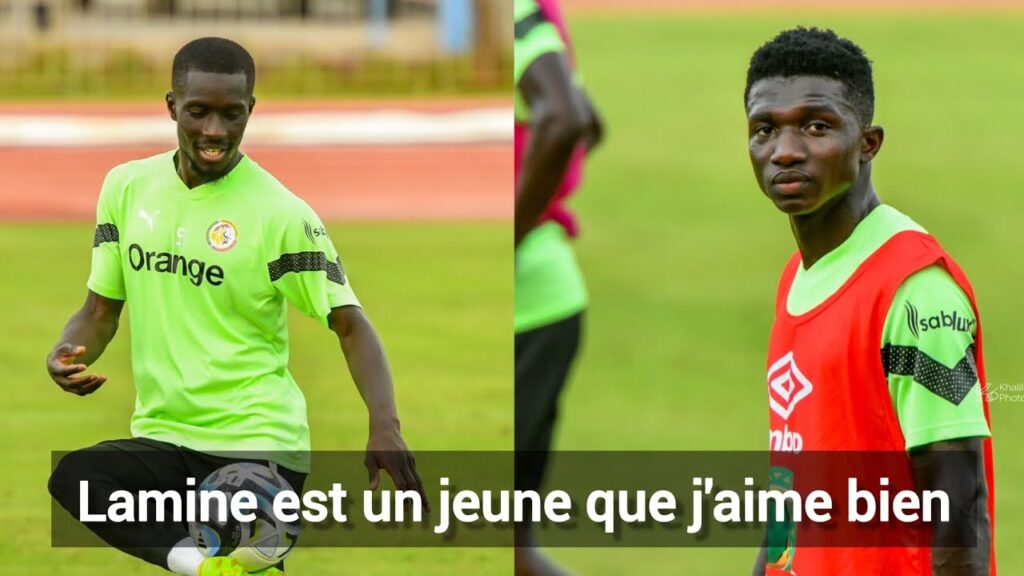 Idrissa Gana Gueye🇸🇳🦁: "Lamine Camara 🇸🇳🇸🇳est un jeune que j'aime bien... Peut-être le futur N°5"!