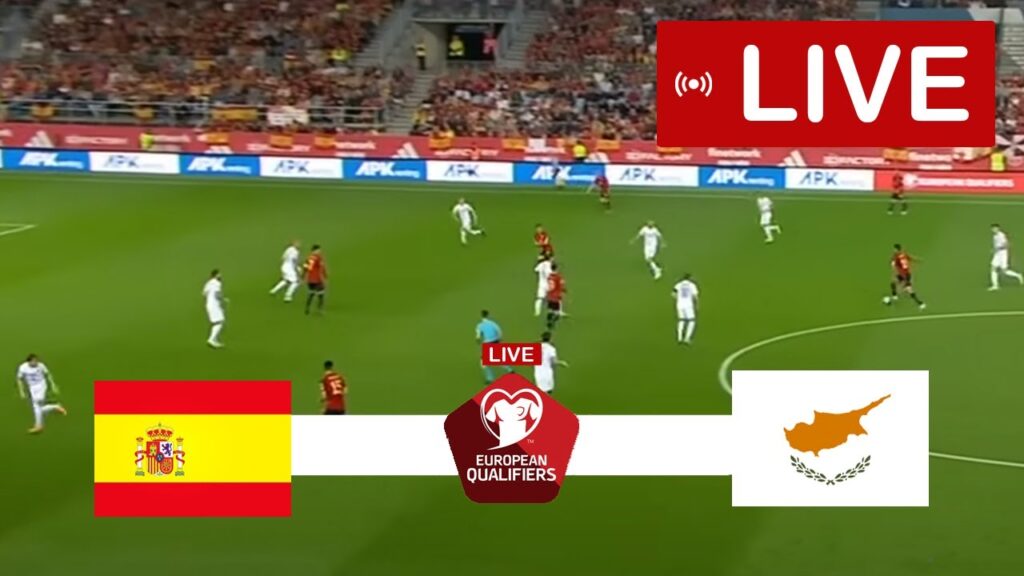 Spain vs Cyprus LIVE | UEFA Euro 2024 Qualifier | Match LIVE Today!