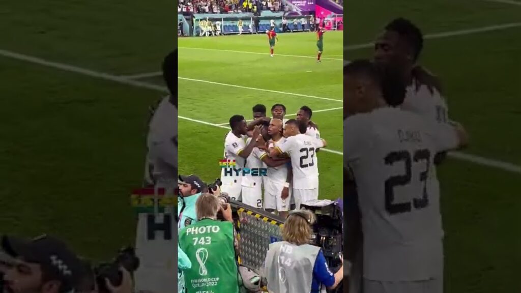 Goooooaallllll   kudus Mohammed finds Andre Ayew to slot home Ghana’s Equalizer