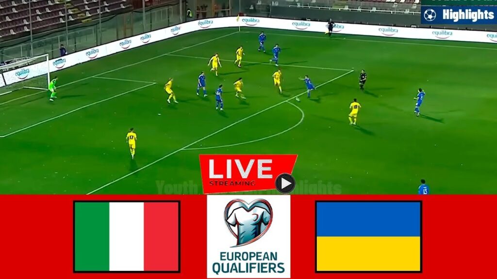🔴[LIVE] Italy vs Ukraine | 2024 UEFA EURO Qualifiers | Full Match Streaming
