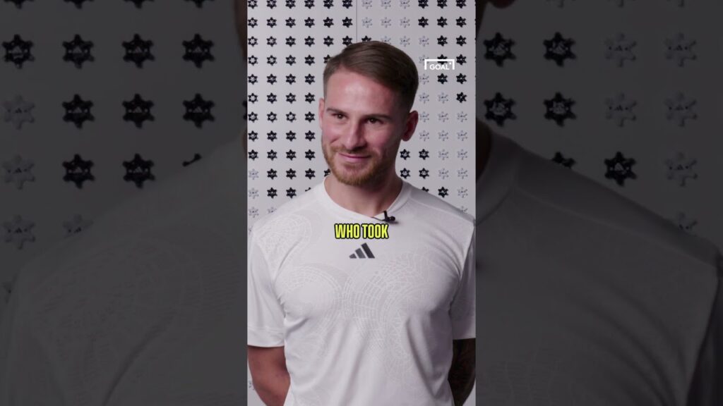 Alexis Mac Allister plays GOAL's 54321 FOOTBALL CHALLENGE 😎 #shorts #futbol #soccer