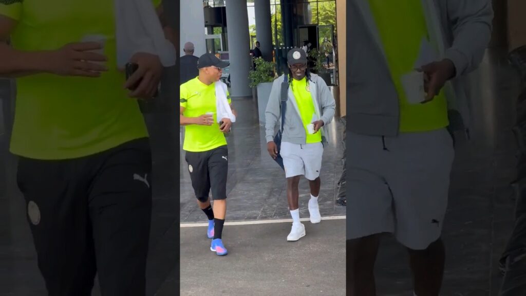 Aliou cissé en compagnie de Elhadji Diouf 🤩🇸🇳🦁