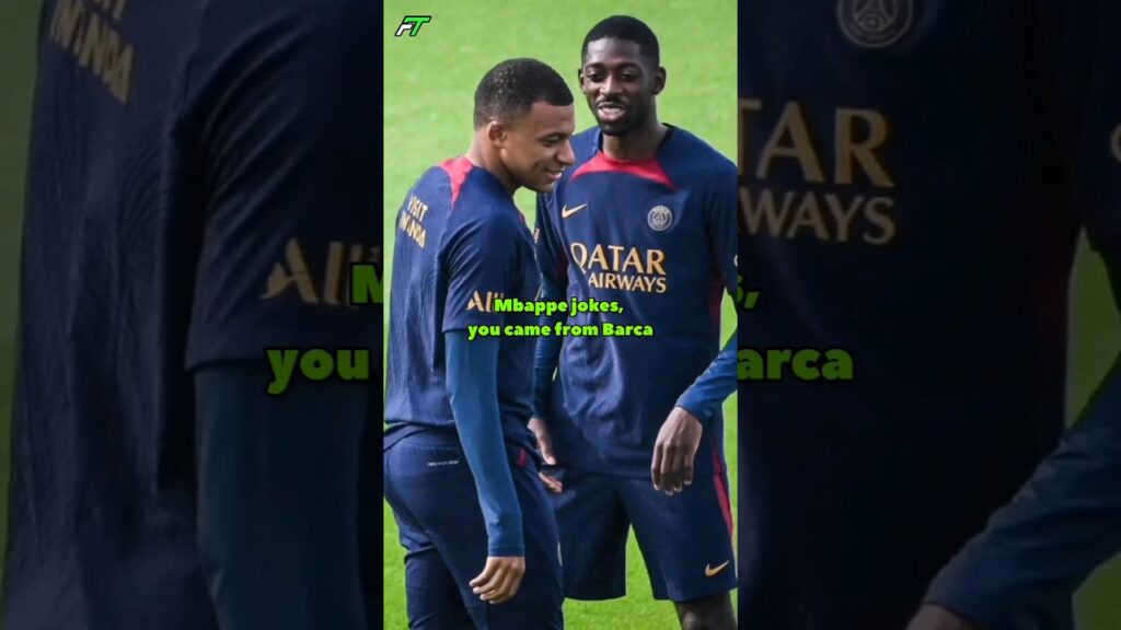 Hernandez said Barcelona is a sh*t team; He said to Mbappe & Dembele in psg #psg  #shorts #Football