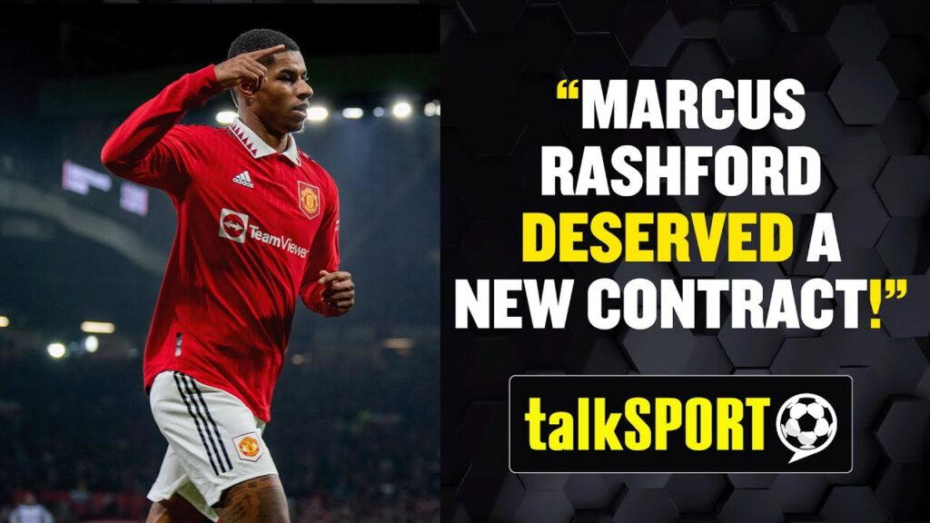 "FIVE YEAR DEAL!" 📝 Alex Crook heaps praise on Marcus Rashford for staying at Manchester United 🔥