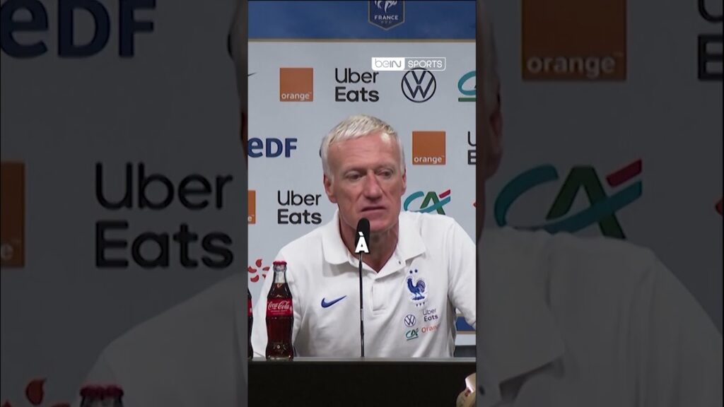 🇲🇦 🙏Didier Deschamps rend hommage aux victimes du tremblement de terre au Maroc #Shorts