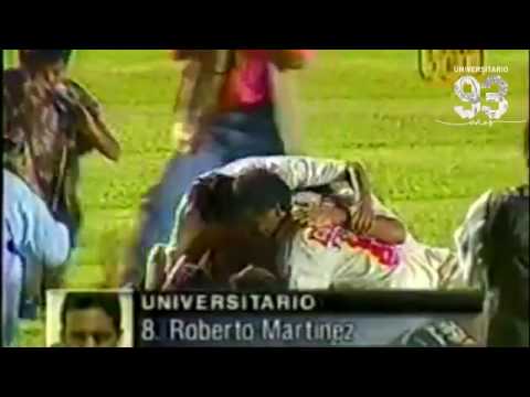 Gol de Roberto Martínez [Universitario 1 - 0 Alianza Lima 1995]