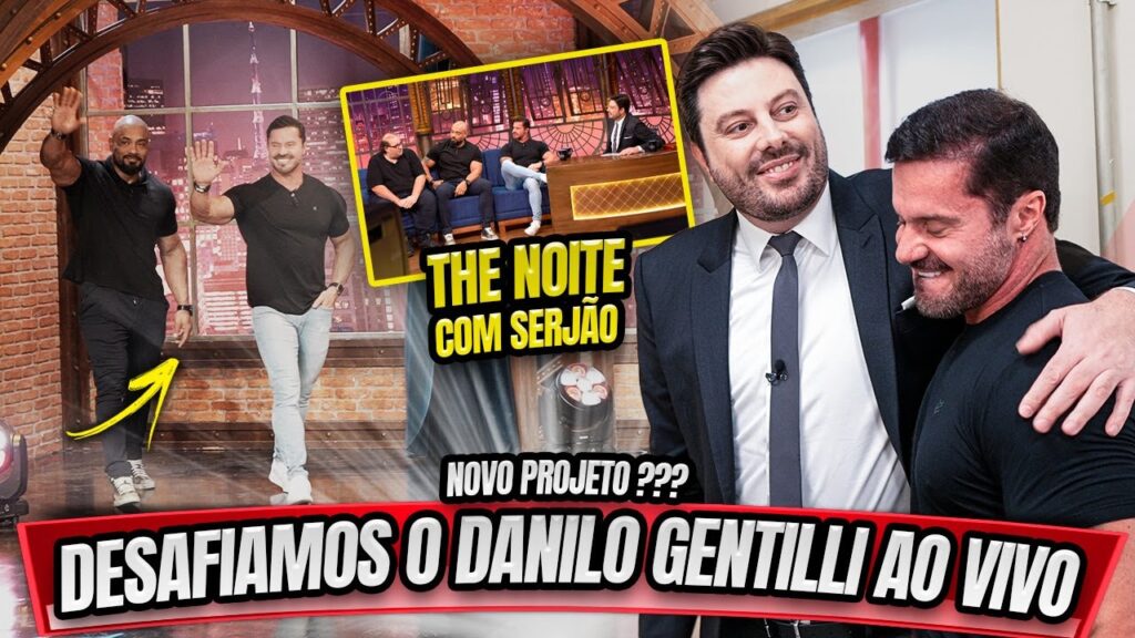 DESAFIAMOS DANILO GENTILLI AO VIVO - SERÁ QUE VEM NOVO PROJETO ?