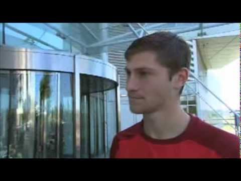 Swansea City and Wales full back, Ben Davies, ahead of the World Cup Campaign (English)