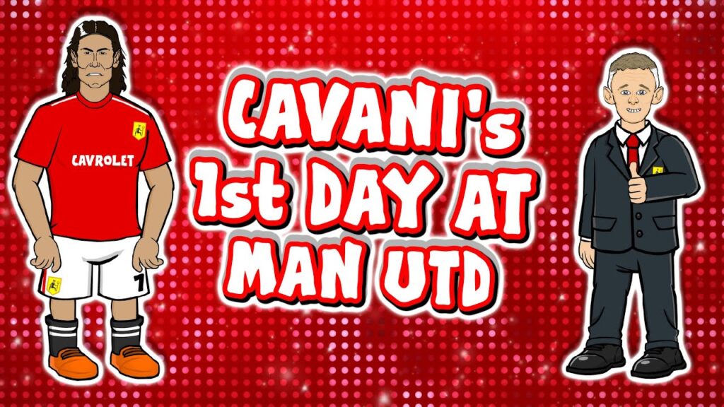 🔴Cavani's 1st Day at Man Utd!🔴 (Transfer Announcement Parody First Day)