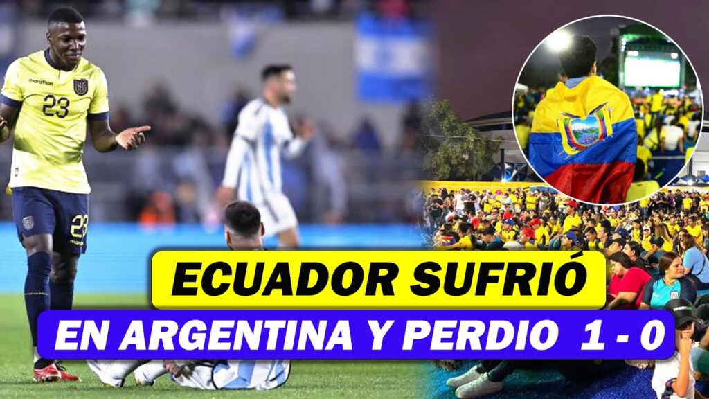 ARGENTINA VENCIÓ A ECUADOR REACCIONES POST PARTIDO | PROXIMO PARTIDO FRENTE A URUGUAY.