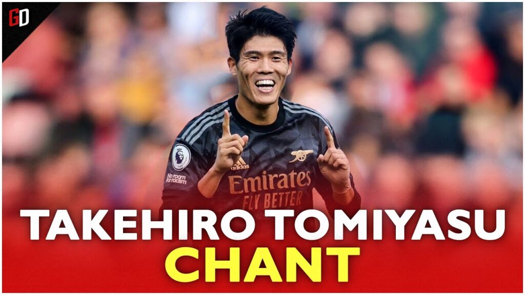 TAKEHIRO TOMIYASU ARSENAL CHANT - "Super Tom..."