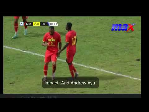JORDAN AYEW GOOOAL🔥 GHANA VS LIBERIA HIGHLIGHTS | BLACK STARS, FRIENDLY MATCH