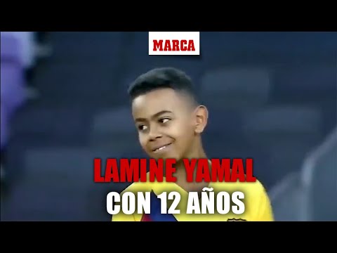 Los highlights de supercrack de Lamine Yamal con 12 años: ¡ya venía avisando! I MARCA