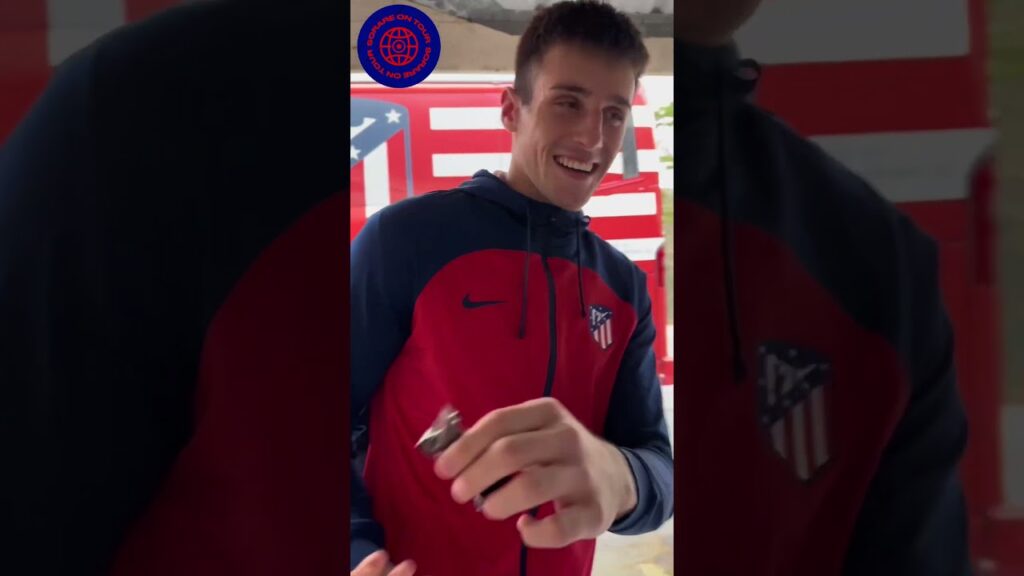 ¡PUÑITOS con JUGADORES del ATLÉTICO de MADRID! 👊