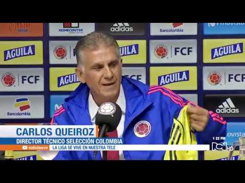 Carlos Queiroz, nuevo técnico de la Selección Colombia: presentación oficial