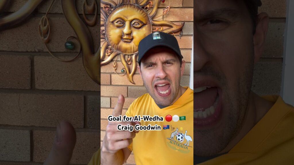 Goal for Al-Wedha 🔴⚪️🇸🇦Craig Goodwin 🇦🇺🦘#alwehda #saudiarabia #saudi #footballshorts #arabian