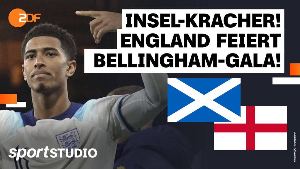Schottland – England Highlights | Freundschaftsspiel | sportstudio