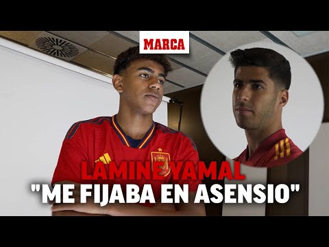 Lamine Yamal: "Me fijaba mucho en Asensio cuando empezaba a jugar" I MARCA