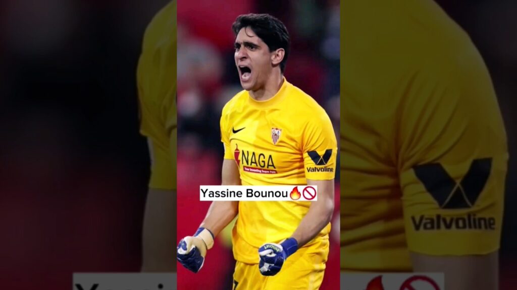 Yassine Bounou 🚫🔥 #football #shorts