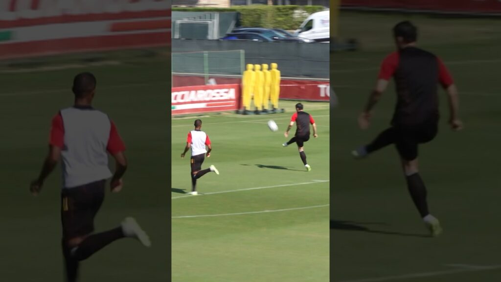 🧊🐺Cool as you like from Azmoun! 🇮🇷 #asroma #dajeroma #goals