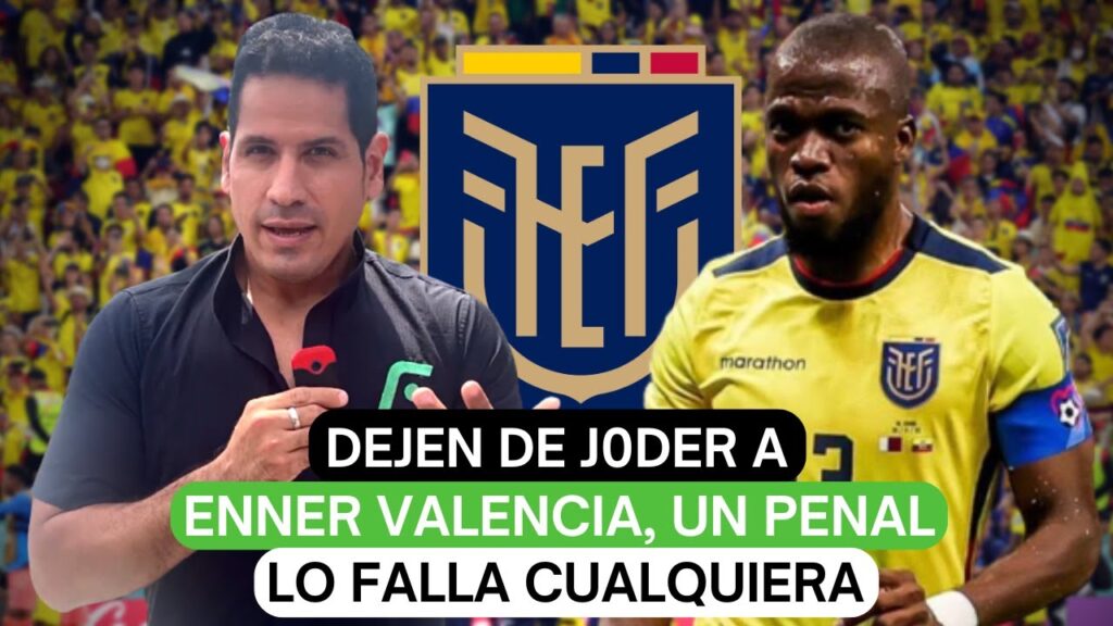Dejen de j0der a Enner Valencia, un penal lo falla cualquiera