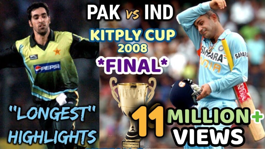 KITPLY Cup *FINAL* --- INDIA vs PAKISTAN || THE MOTHER of ALL FINAL in WORLD CRICKET || 2008 DHAKA