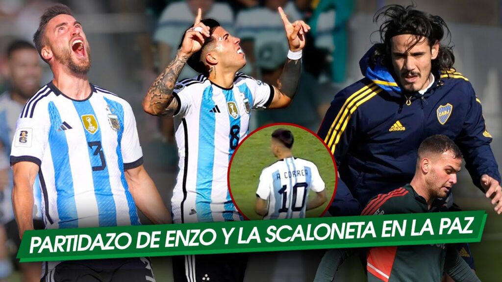 🔥¡ARGENTlNA golea y SIN MESSl! + Partidazo de ENZO vs BOLIVIA + ANGEL CORREA ovacionado en BOLIVIA