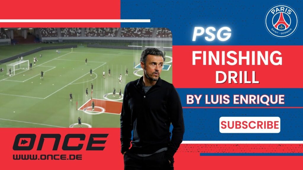PSG - finishing drill #2 by Luis Enrique