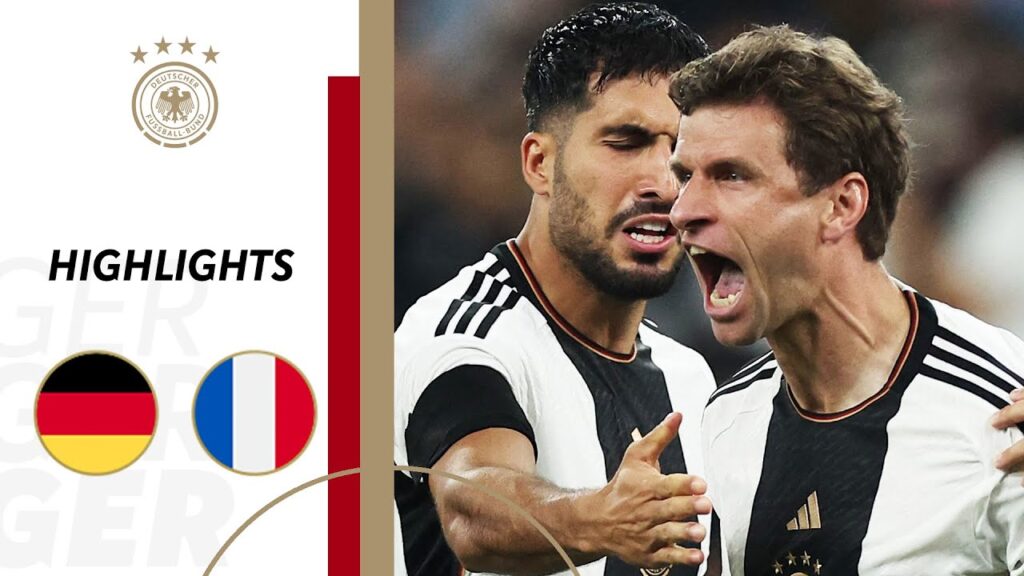 Dream combination leads to Müller goal | Germany vs. France 2-1 | Highlights | Men Friendly