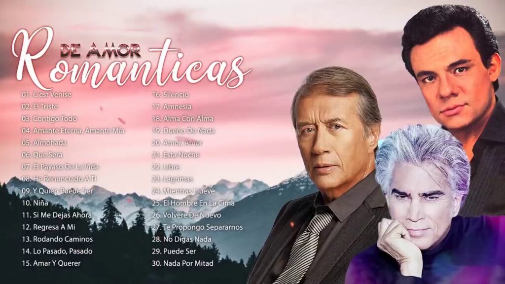 JOSE JOSE, NAPOLEON Y JOSÉ LUIS RODRÍGUEZ SUS MÁS HERMOSAS ÉXITOS ROMANTICAS INOLVIDABLES DE 90S