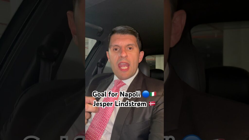 Goal for Napoli 🔵🇮🇹Jesper Lindstrøm 🇩🇰#lindstrom #danish #napoli #footballshorts #denmark