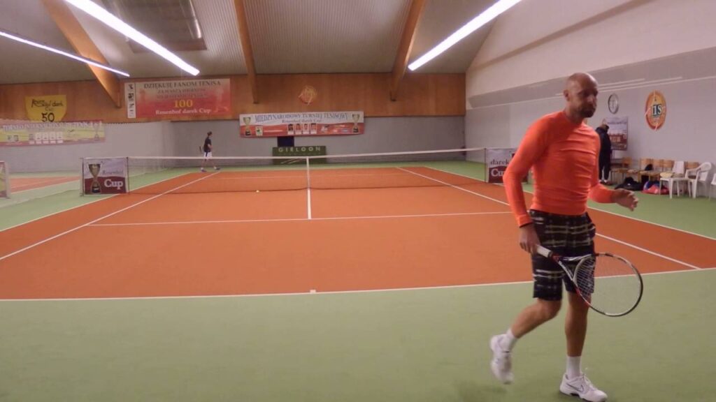 119 ROSENHOF darek CUP. Gran Bonus(1/4F)P.KALICKI vs M.GUMNY 6/3 6/3