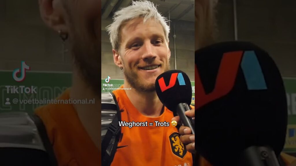 🤩 Wout Weghorst = TROTS na 25 duels en 7 goals voor ORANJE! #oranje #weghorst
