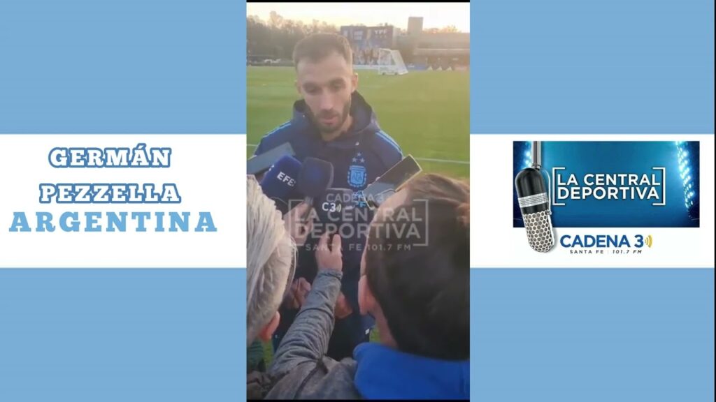 GERMÁN PEZZELLA "ESTA CAMISETA TE PIDE EN CADA PARTIDO SALIR A GANAR"