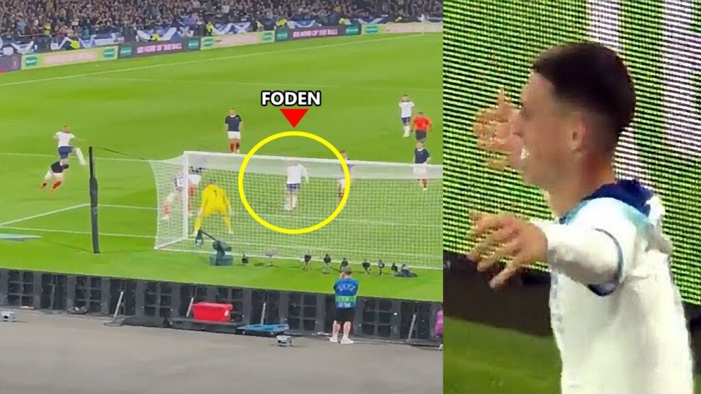 Phil Foden Goal Vs Scotland 💥
