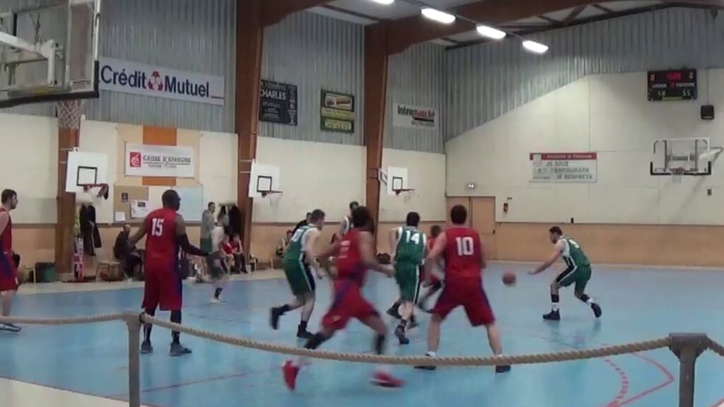 PAPE GUEYE - Highlights vs AS Collonges Basket - RM3