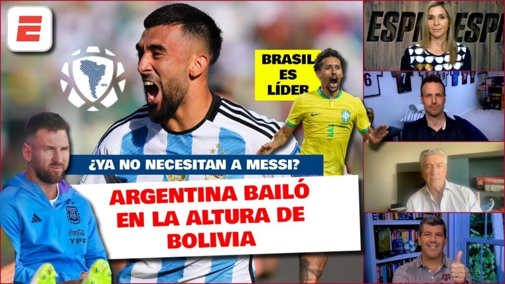 ¿FIN DE UNA ERA? ARGENTINA YA NO NECESITA A MESSI. La altura de Bolivia lo demostró 😥 | Exclusivos