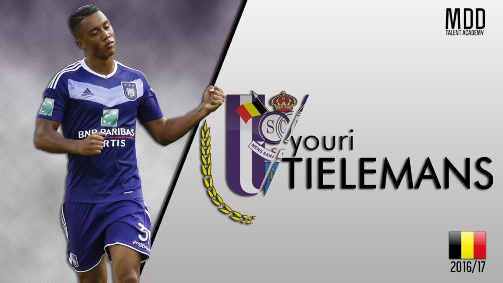 Youri Tielemans | Anderlecht | Goals, Skills, Assists | 2016/17 - HD