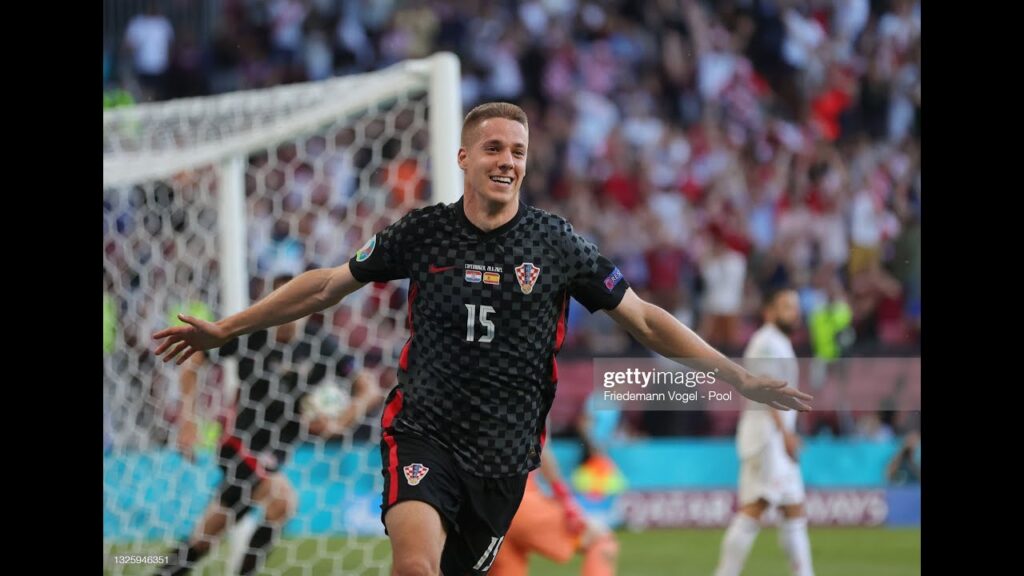 Mario Pasalic Goal Croatia vs Spain 3-3