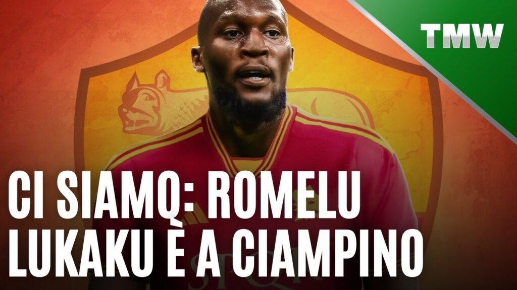 Romelu Lukaku atterrato a Ciampino