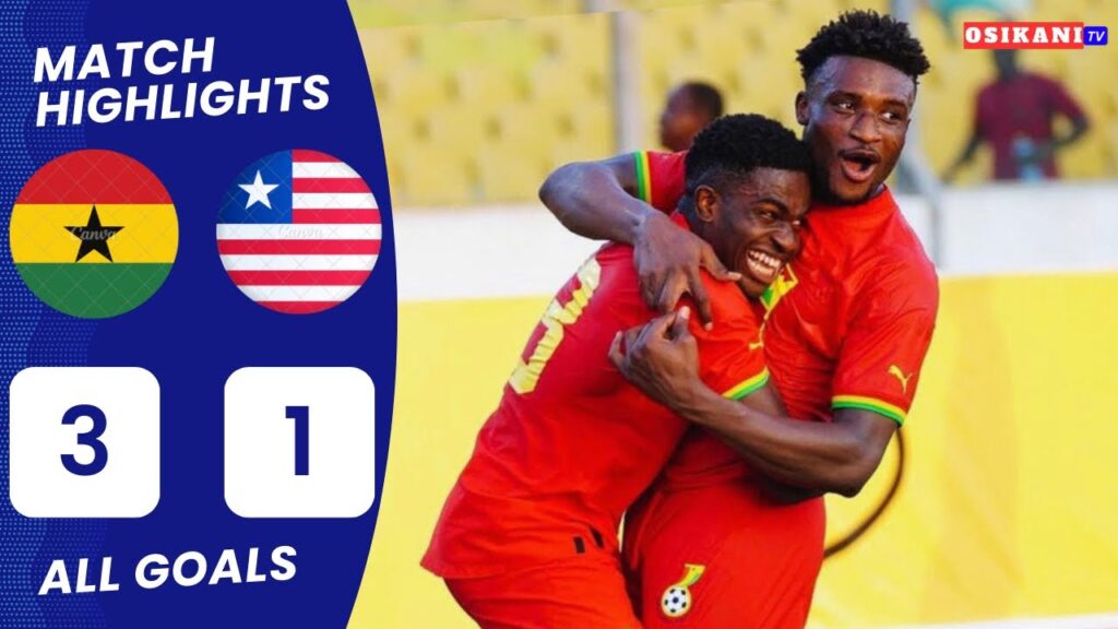 GHANA vs LIBERIA (3-1) • ALL GOALS & FULL HIGHLIGHTS 🇬🇭🇱🇷 KUDUS, NUAMAH, JORDAN AYEW & ALL
